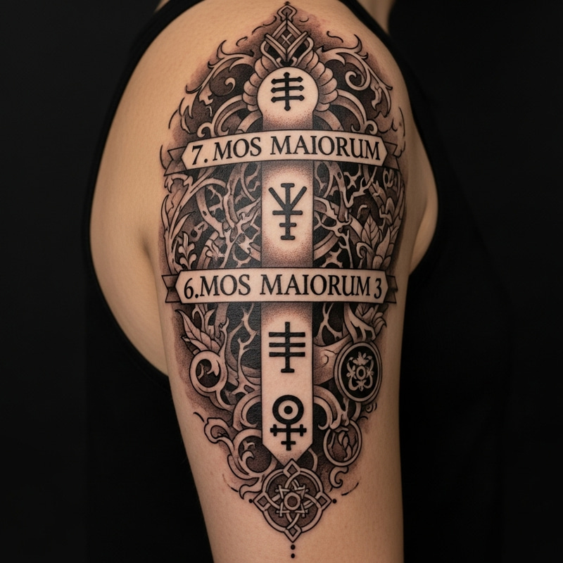 Roman Tattoo: Inspiring Ancient Art with 7 Precepts Roman Tattoo: Inspiring Ancient Art with 7 Precepts