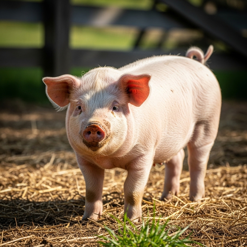 Cute Round Piglet | Website Name