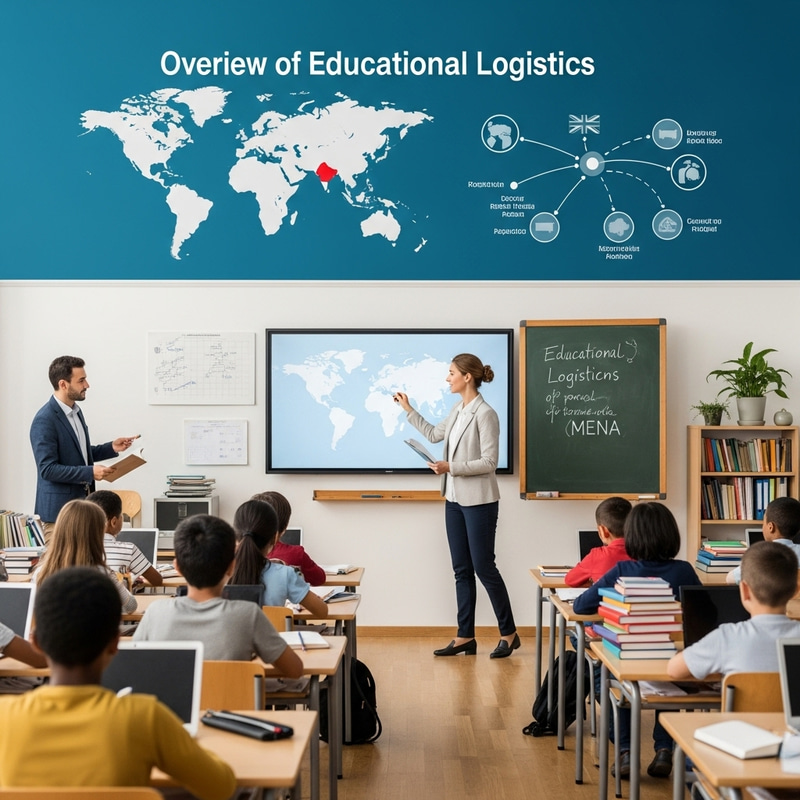 MENA Educational Logistics and UK Connections