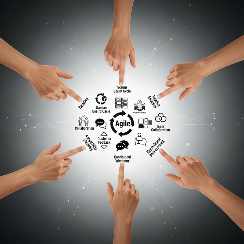 Assertive Portfolio Management: Agile Methodology Infographic Assertive Portfolio Management: Agile Methodology Infographic