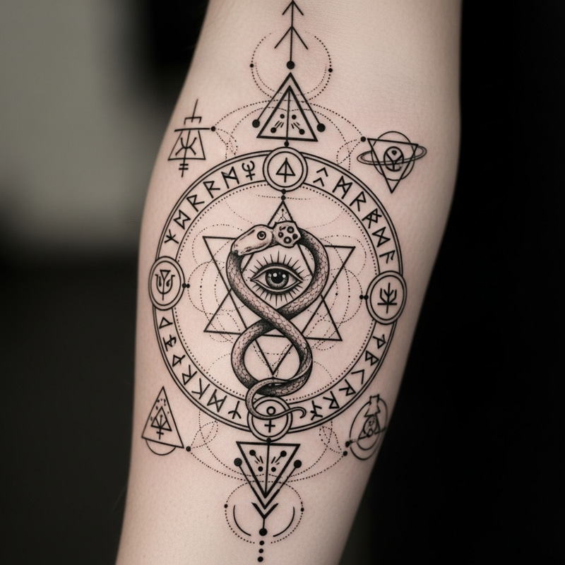 Magic Sigil & Alchemy Tattoo Designs Magic Sigil & Alchemy Tattoo Designs