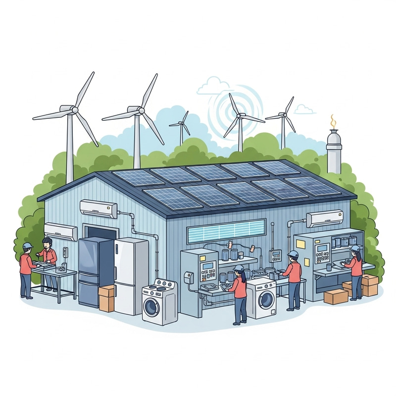 Eco-Friendly Home Appliance Manufacturing | Dual-Carbon Goals