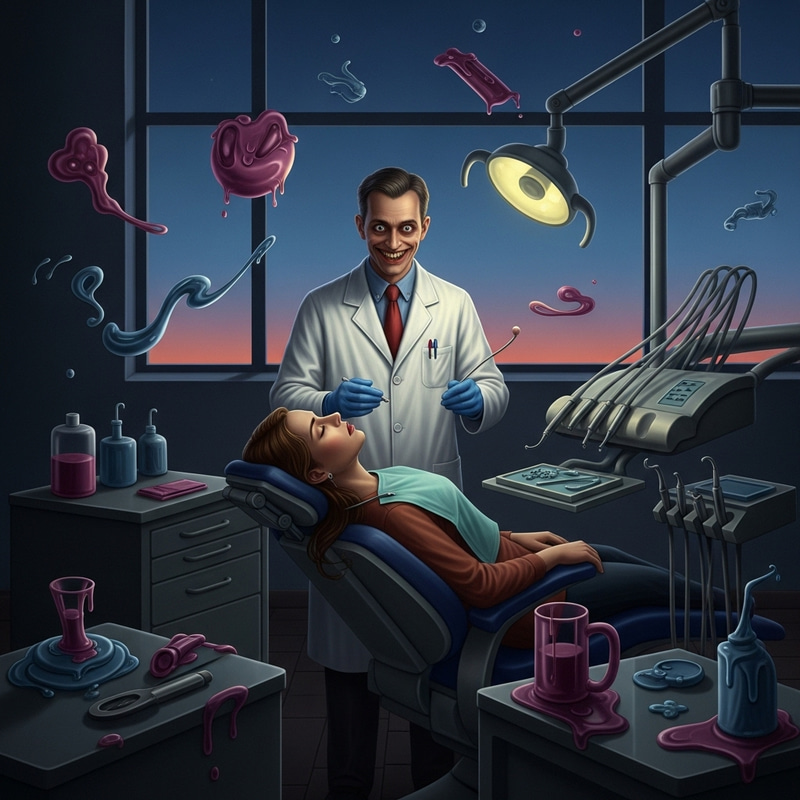 Dental Nightmare | Surreal Dental Horror Artwork Dental Nightmare | Surreal Dental Horror Artwork