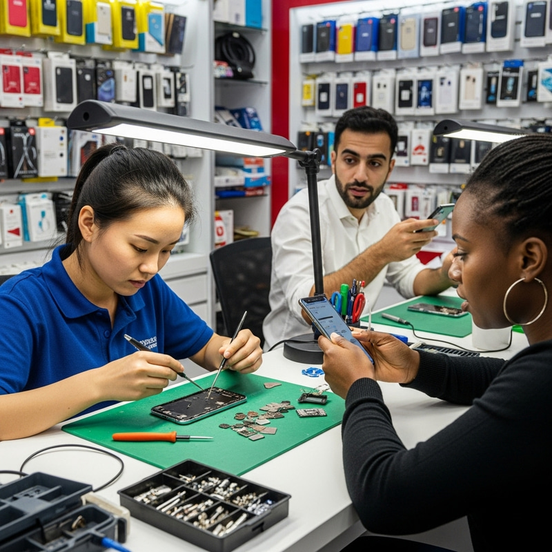 Phone Repair Services - Expert Precision Work at Phone Repair Shop Phone Repair Services - Expert Precision Work at Phone Repair Shop