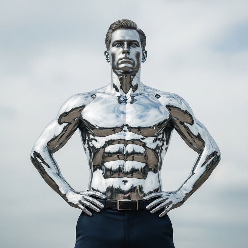 Man of Steel: Muscular Superhero Power Man of Steel: Muscular Superhero Power
