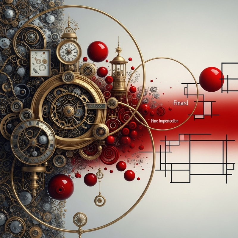 Hyper-Realistic Fantasy Art: Detailed Clockwork & Steampunk Red