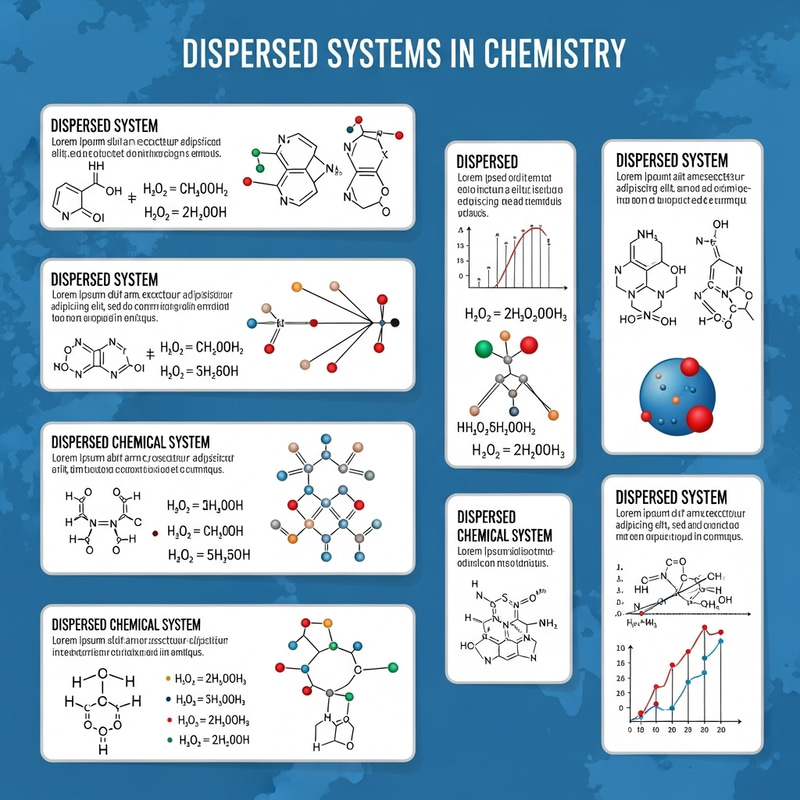 Dispersion Systems in Chemistry: Detailed Overview