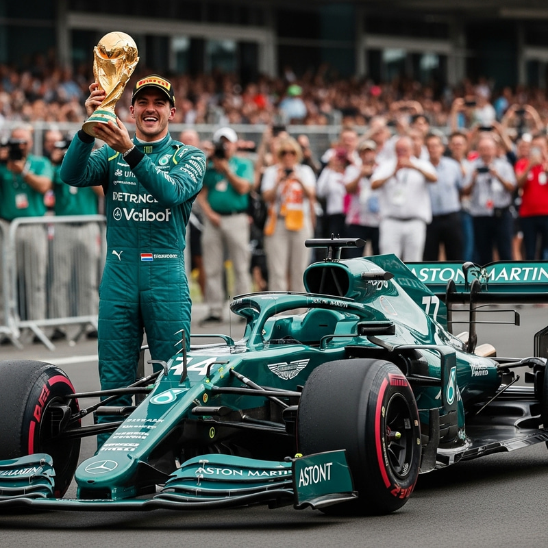 Fernando Alonso Aston Martin F1 World Cup Victory Fernando Alonso Aston Martin F1 World Cup Victory