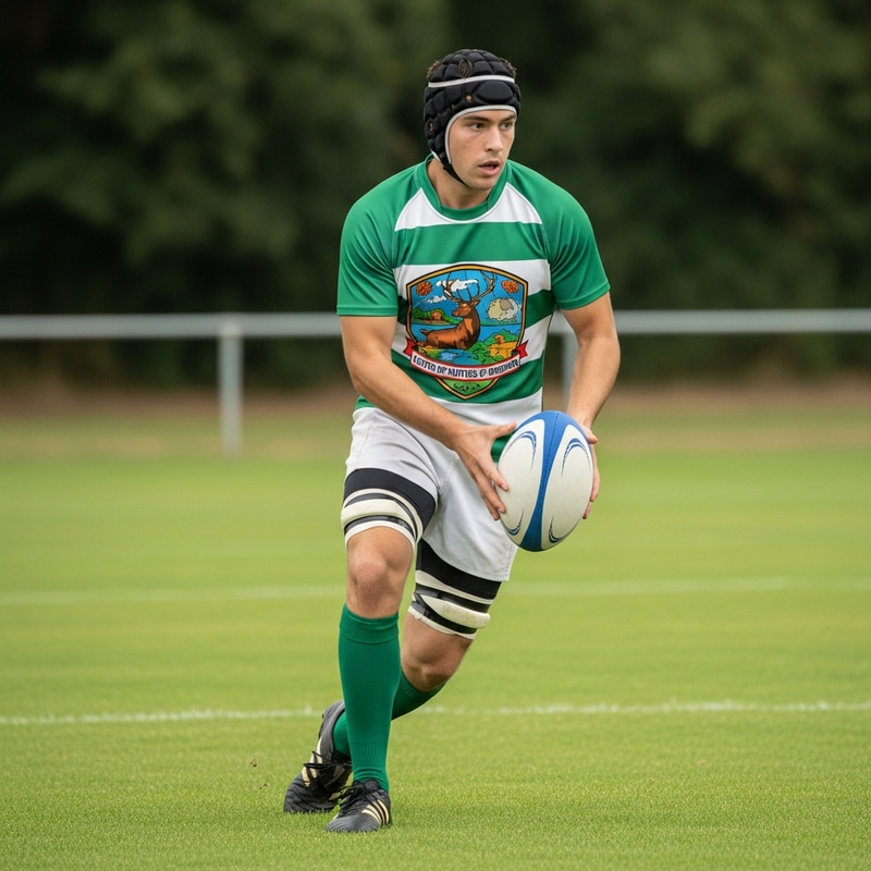 Rugby Player Center of Hunters of Missions Rugby Player Center of Hunters of Missions