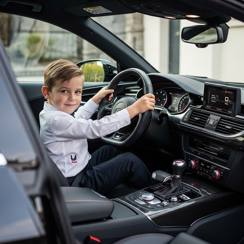 Rich Boy in Audi RS7 Rich Boy in Audi RS7