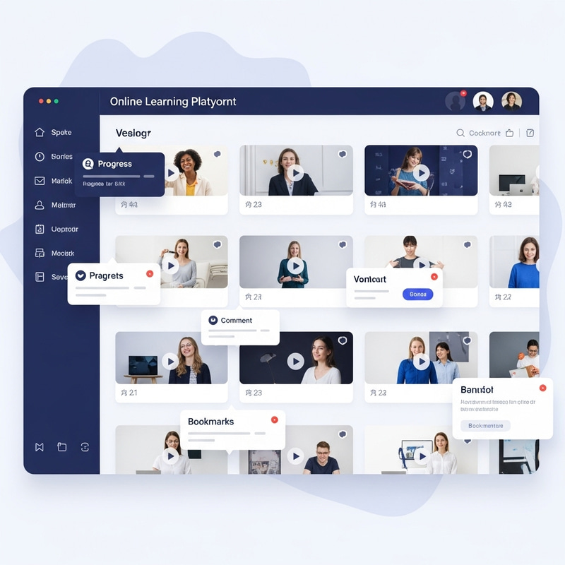 Online Video-Based Learning Platform: Interactive Education Tool