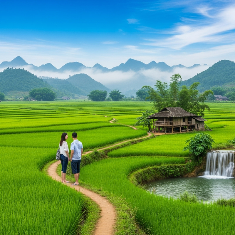 Gentle Vietnamese Countryside Landscapes Gentle Vietnamese Countryside Landscapes