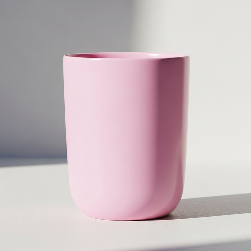 Delicate Pink Tumbler Cup - Elegant Design Delicate Pink Tumbler Cup - Elegant Design