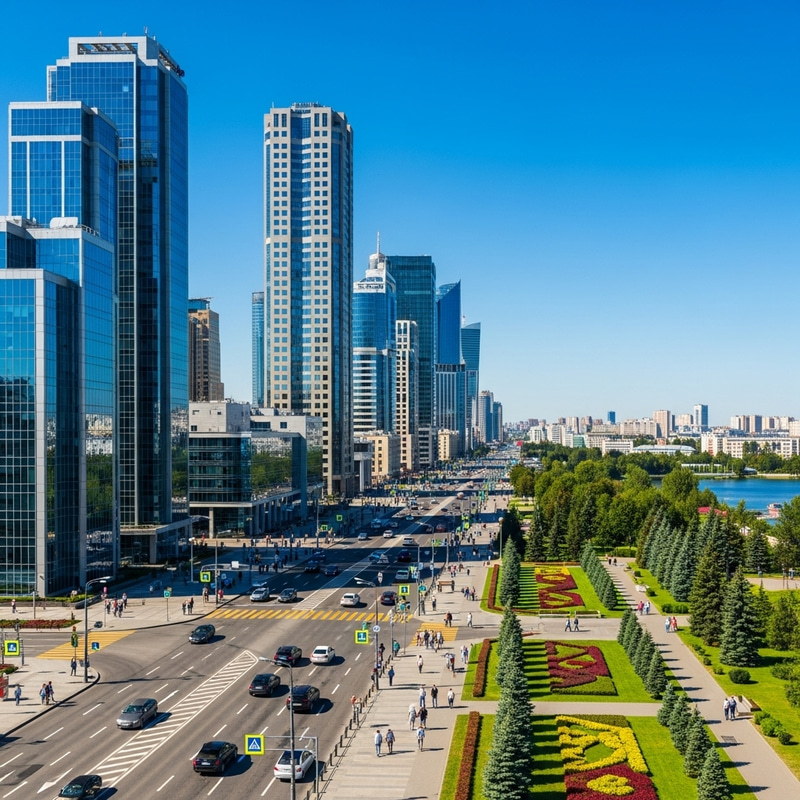 Innopolis, Russia Urban Landscape | Contemporary City Views Innopolis, Russia Urban Landscape | Contemporary City Views