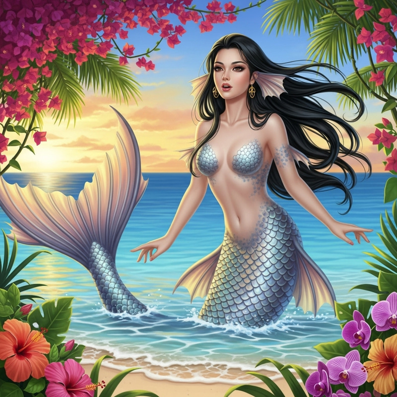 Filipino Mythical Creature Sirena - Enchanting Folklore Tale