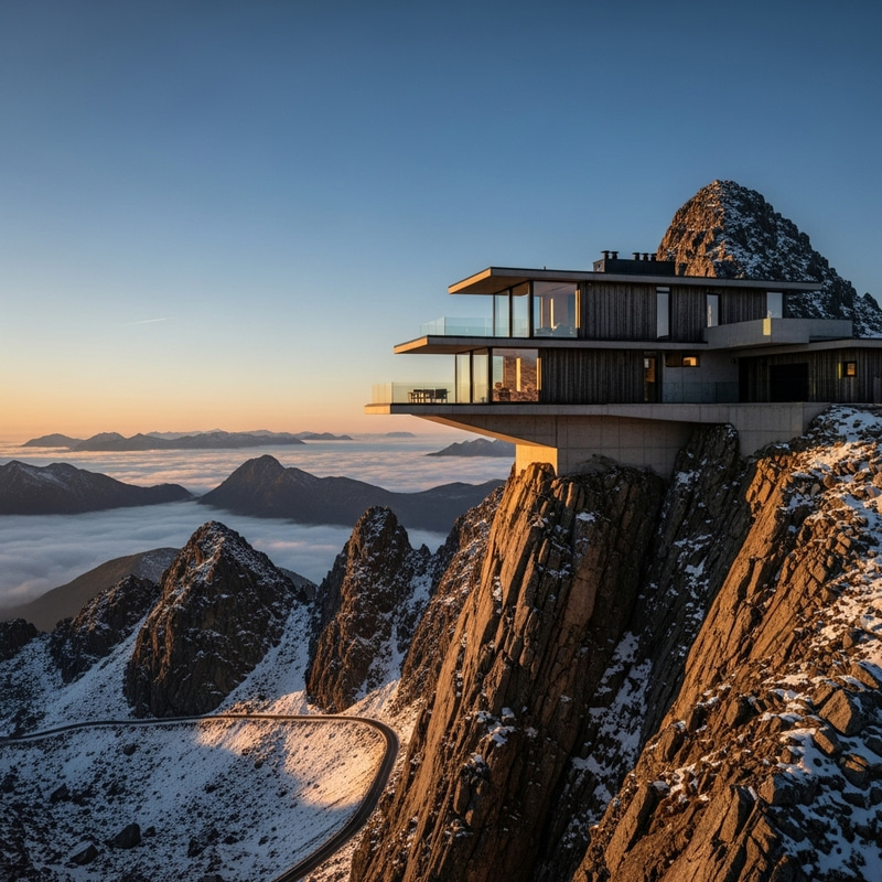 House on Mountain Top