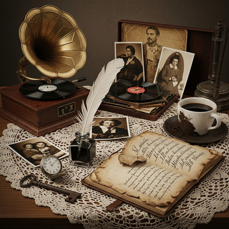Vintage Nostalgic Still-Life