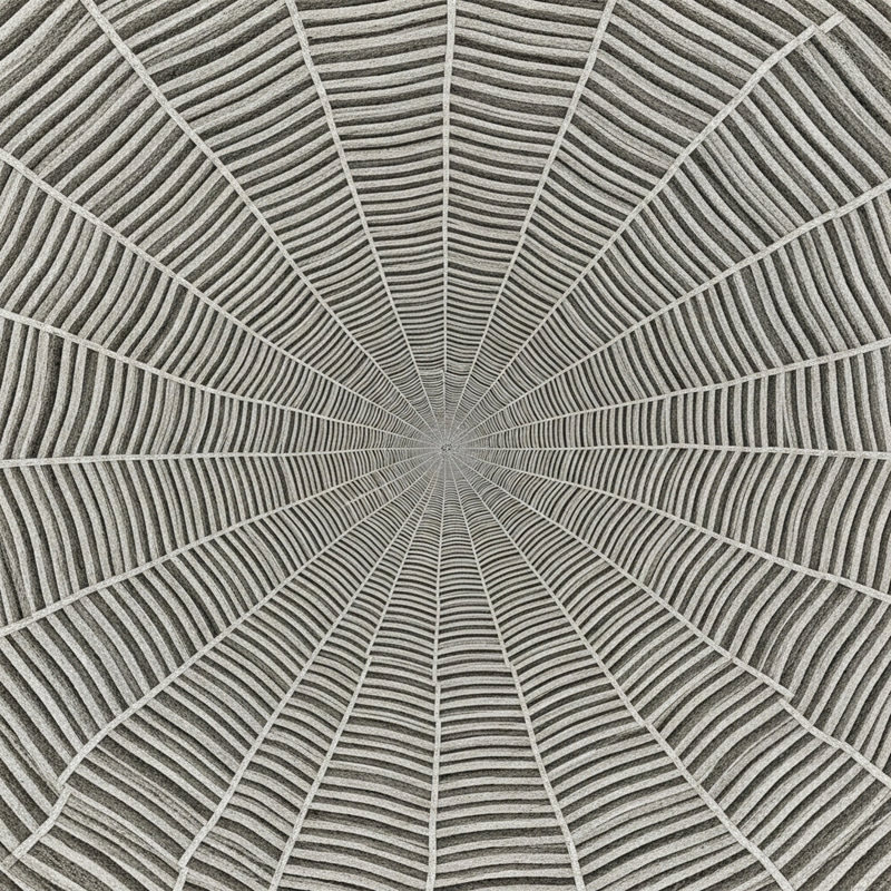 Spiraling Geometric Art: Symmetry & Balance