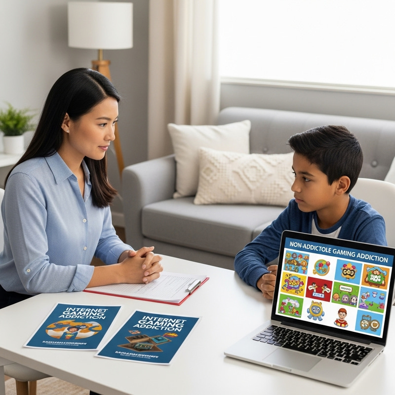 Professional Online Counseling for Children Addicted to Online Games Professional Online Counseling for Children Addicted to Online Games