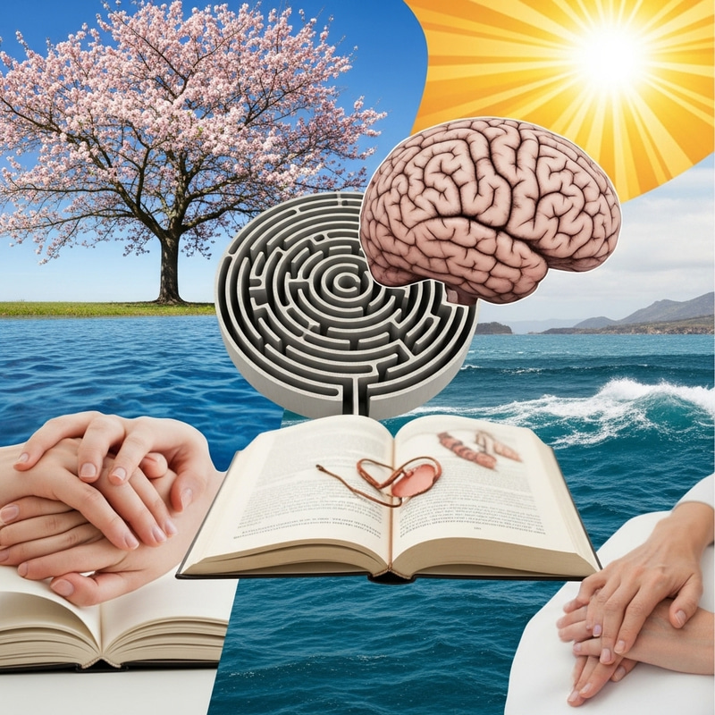 Nurturing Hope: Mixed Media Art for Mental Well-being