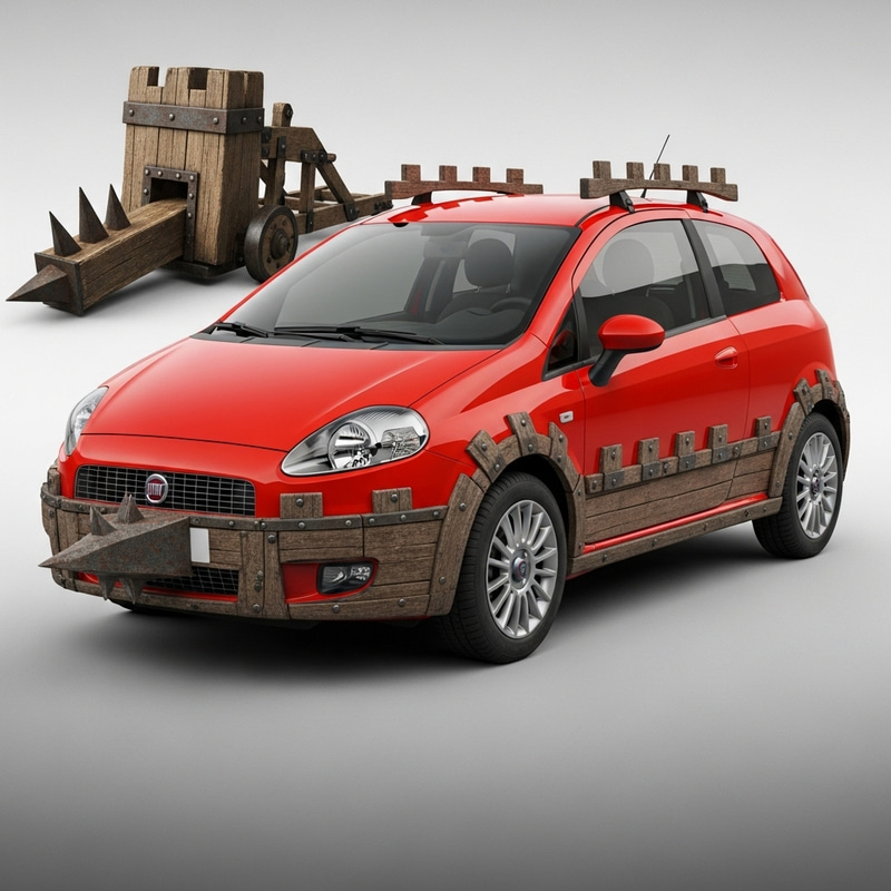 Fiat Grande Punto 2012: A Medieval Fusion Fiat Grande Punto 2012: A Medieval Fusion