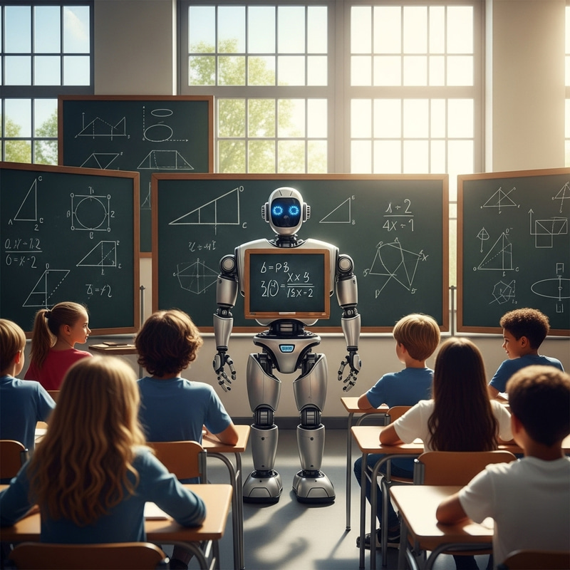 Automated Robot Education in Schools Automated Robot Education in Schools