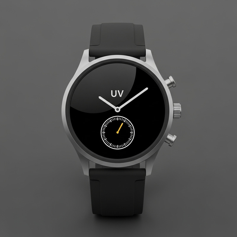 State-of-the-Art UV Detecting Watch | Streamlined No-Frills Design