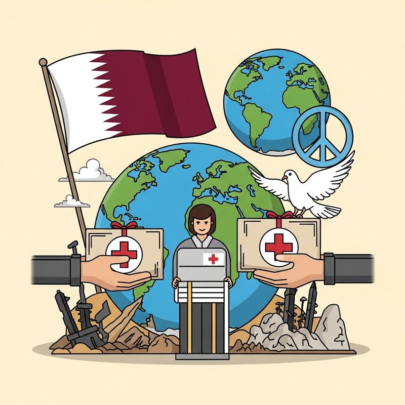 Qatar's Global Role in Assisting Countries Affected by Natural Disasters and Wars