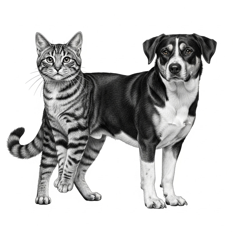 Imaginative Dog-Cat Hybrid: Unleashing the Ultimate Hybrid Creature Imaginative Dog-Cat Hybrid: Unleashing the Ultimate Hybrid Creature