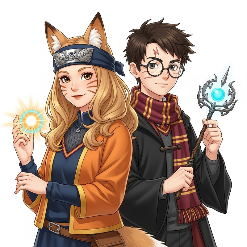 Female Teenage Protagonists in Magical Attire Female Teenage Protagonists in Magical Attire