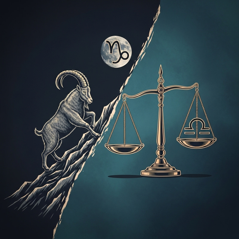 Capricorn Libra Fusion - Moon Merged Astrological Harmony Capricorn Libra Fusion - Moon Merged Astrological Harmony