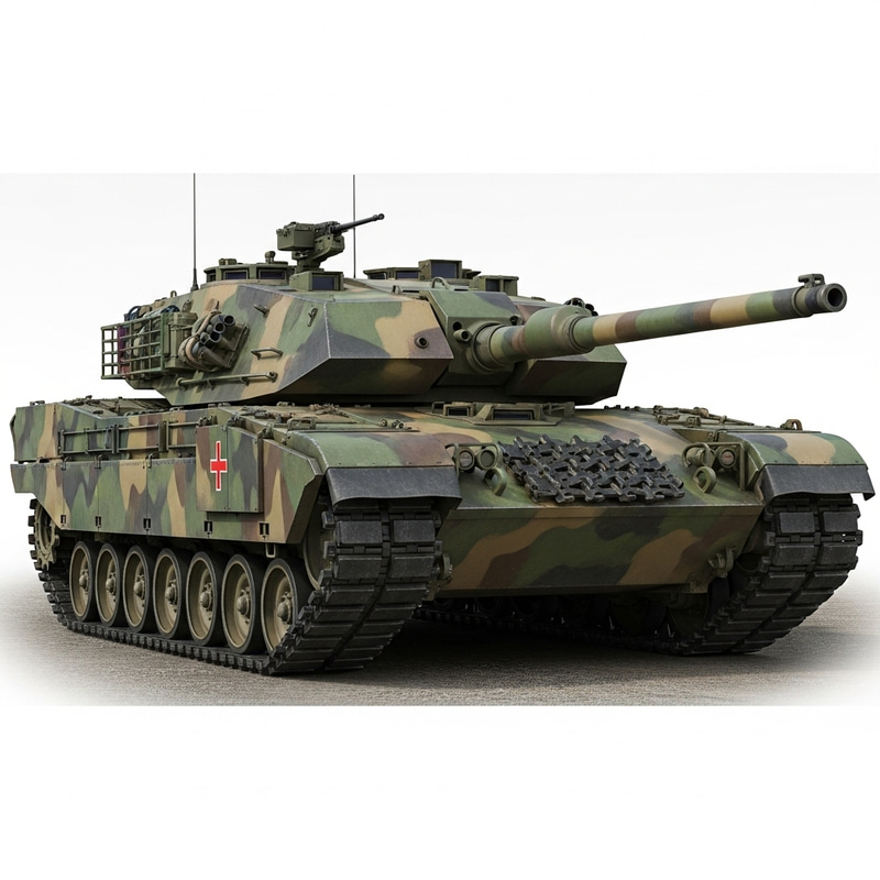 Menacing Tank with Camouflage Pattern | Military Power