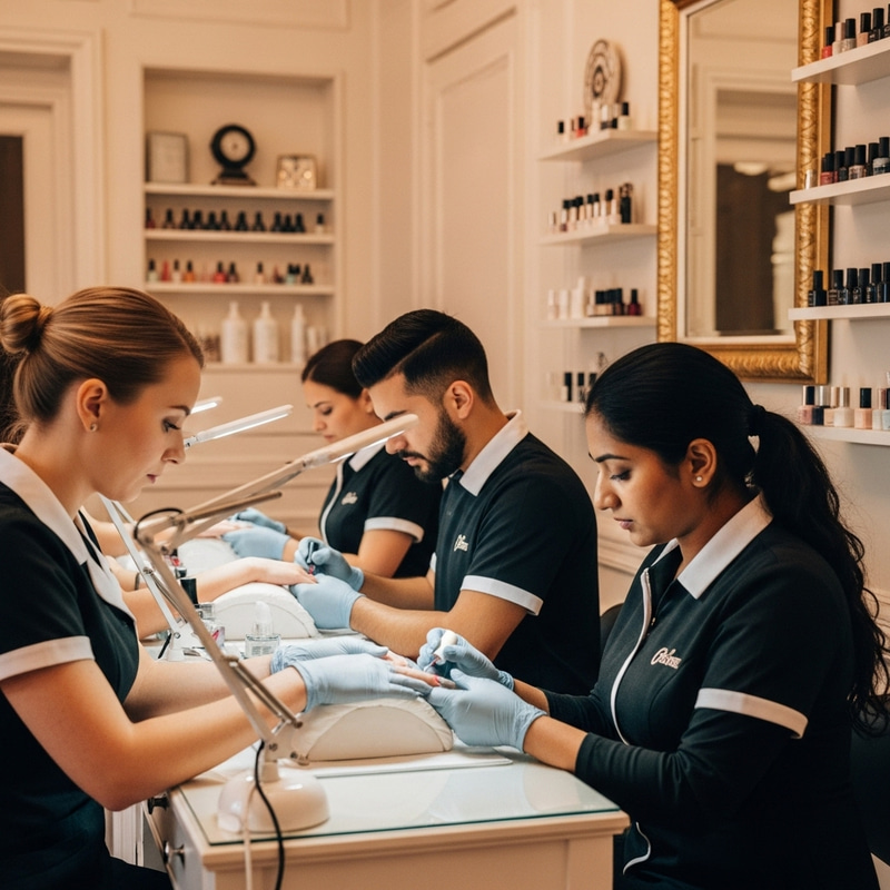 Nail Technicians: Vintage Glamour at Its Best Nail Technicians: Vintage Glamour at Its Best