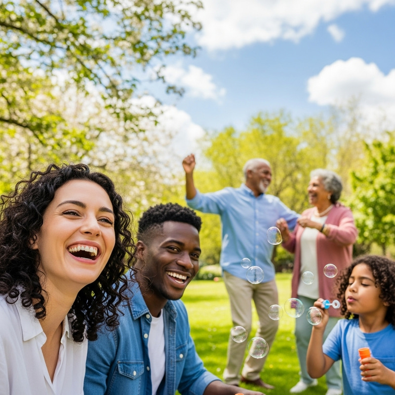 Capturing Happiness: Joyful Smiles and Dancing Capturing Happiness: Joyful Smiles and Dancing