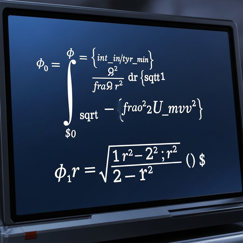 Advanced Mathematical Formula Involving Integrals and Square Roots