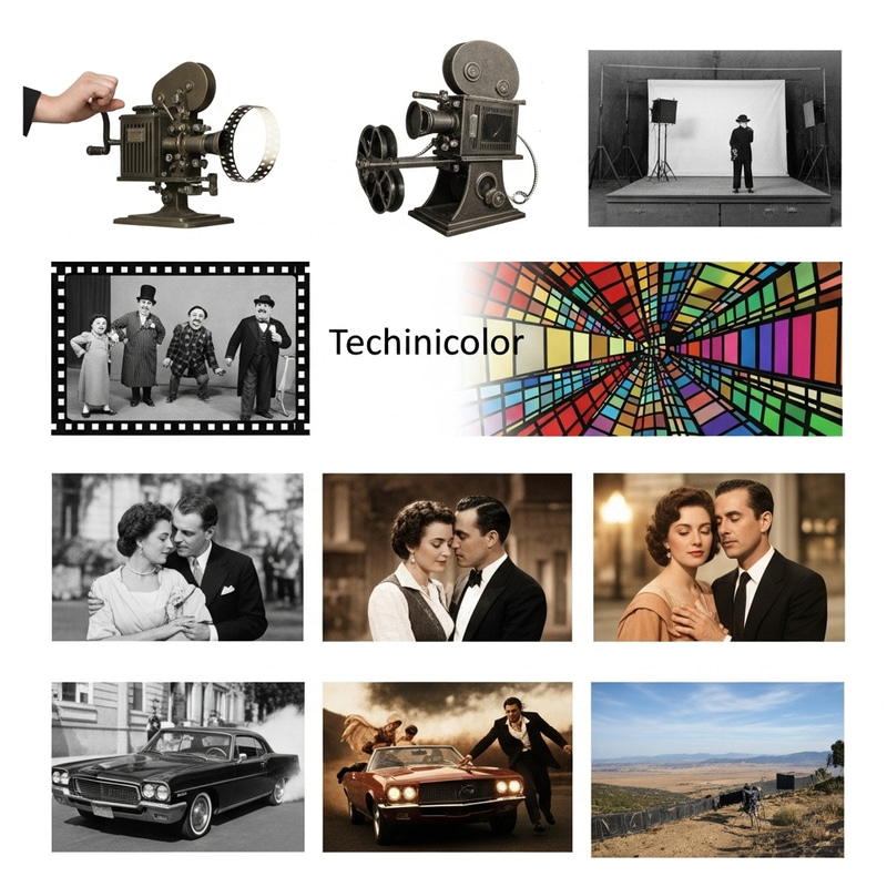 Illustrating Cinema History: From Hand Cranking to Technicolor