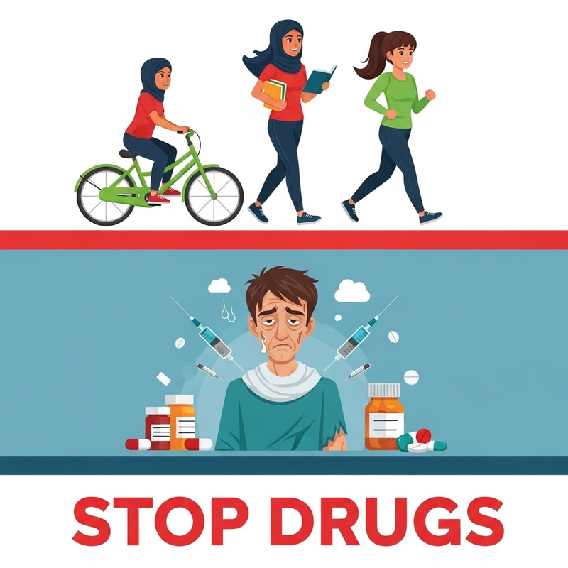 Stop Drugs: Inspiring Healthy Choices And Deterrents To Drug Use