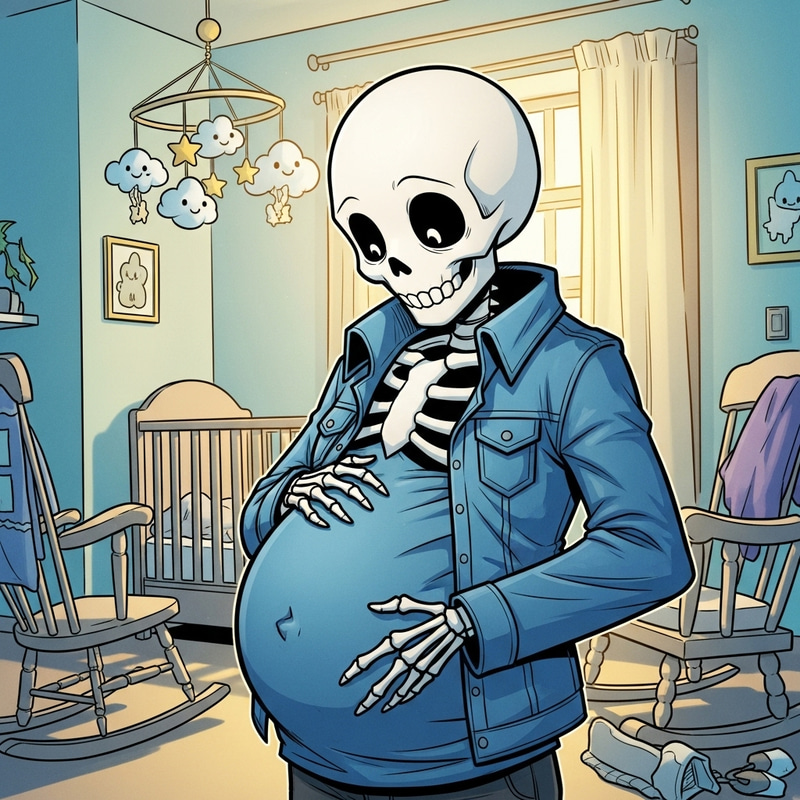 Pregnant Sans - Unique Comic Character Pregnant Sans - Unique Comic Character
