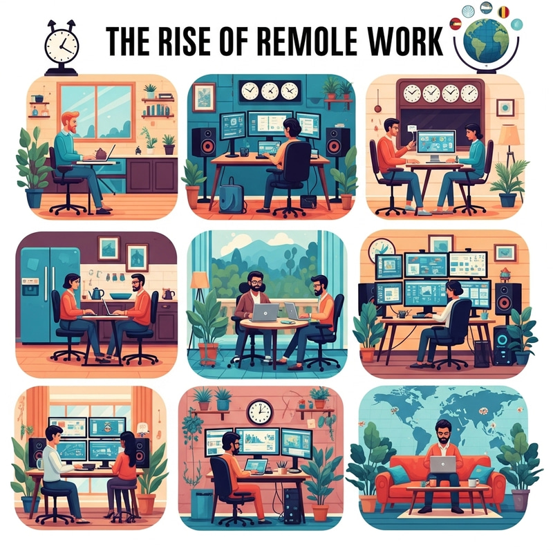 The Rise of Remote Work: Embracing Global Diversity