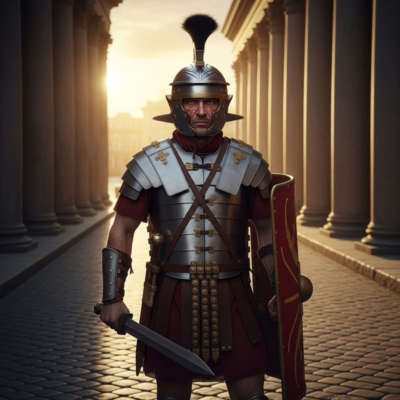 Roman Centurion in Armor | Warrior of Rome Roman Centurion in Armor | Warrior of Rome