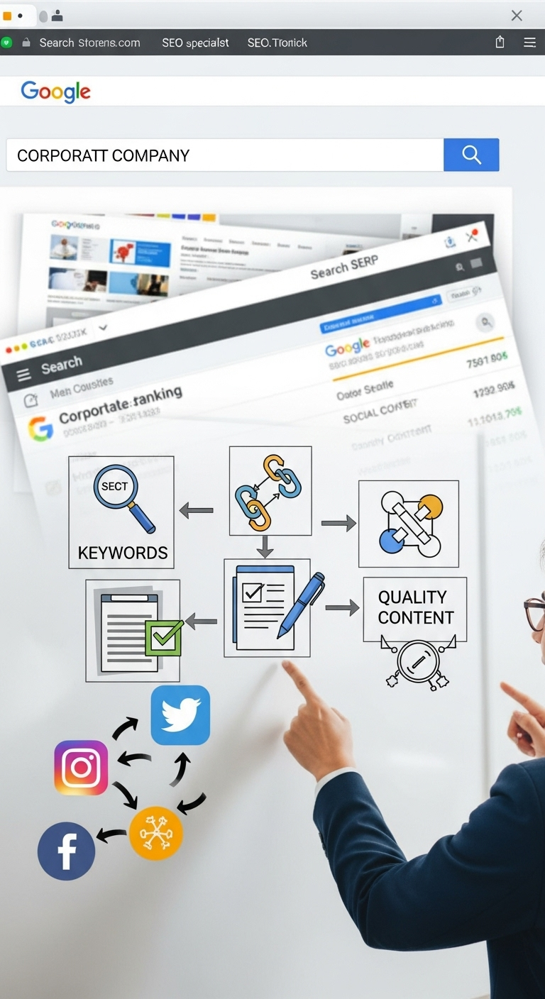 SEO Strategies for Corporate Website Ranking on Google SEO Strategies for Corporate Website Ranking on Google