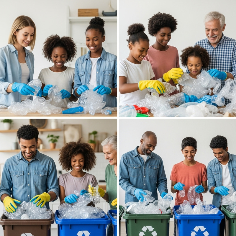 People Worldwide Sorting Plastics for Recycling - Eco-Friendly Earth Vision People Worldwide Sorting Plastics for Recycling - Eco-Friendly Earth Vision