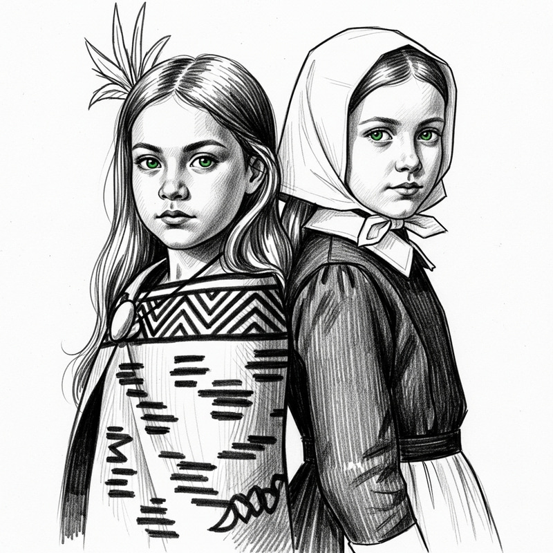 Unity of Maori and British Cultures in Sketch Art Unity of Maori and British Cultures in Sketch Art