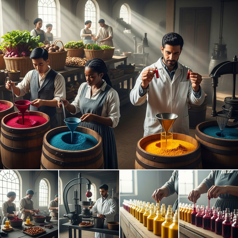 Natural Food Dyes Production: Crafting Vibrant Colors Natural Food Dyes Production: Crafting Vibrant Colors
