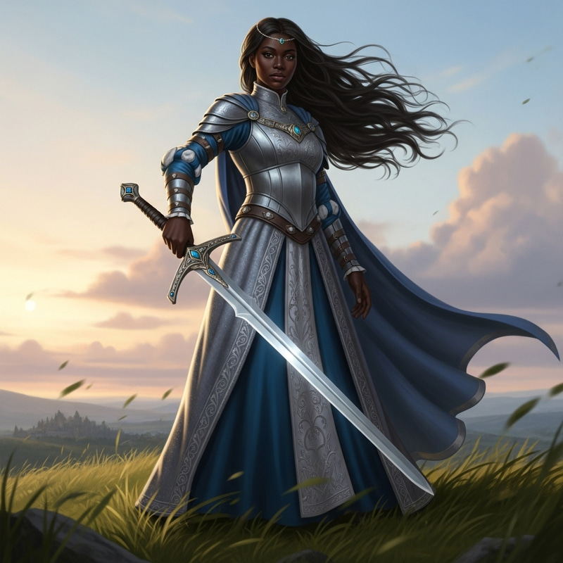 Lady of Swords | Medieval-inspired Character Lady of Swords | Medieval-inspired Character