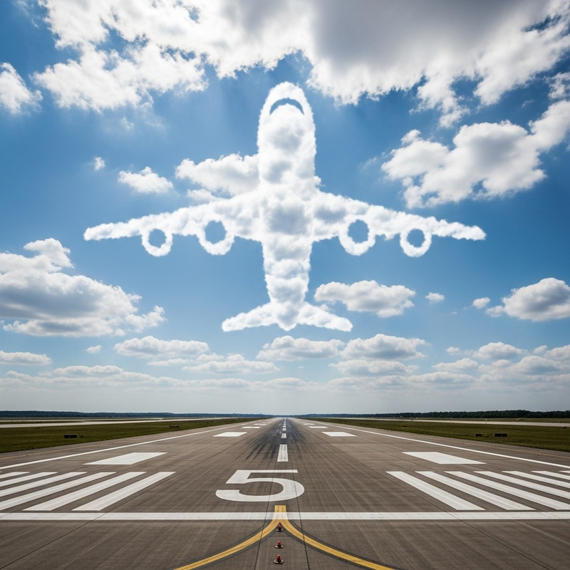 Cloud Plane Takeoff Scene | Sky Silhouette Flight Cloud Plane Takeoff Scene | Sky Silhouette Flight