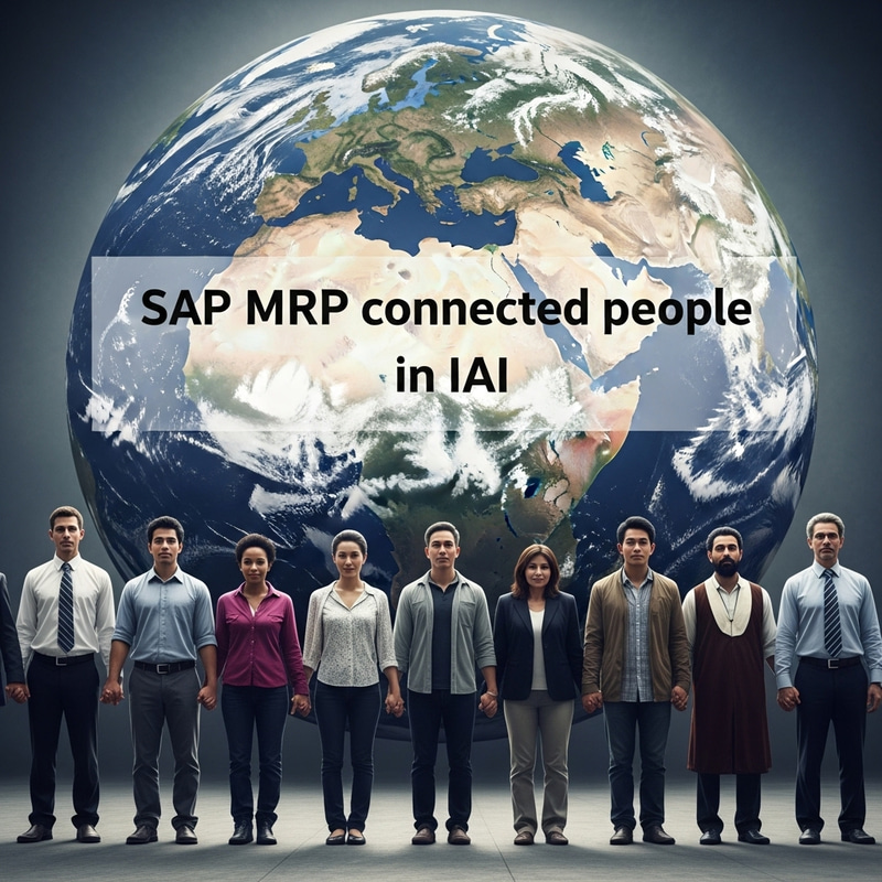 Unity of Humanity: Global Connection with SAP MRP in IAI Unity of Humanity: Global Connection with SAP MRP in IAI