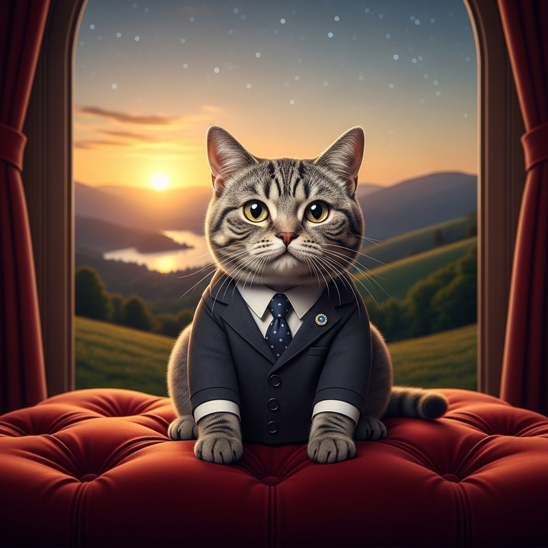 Geir Pollestad as a Charming Cat