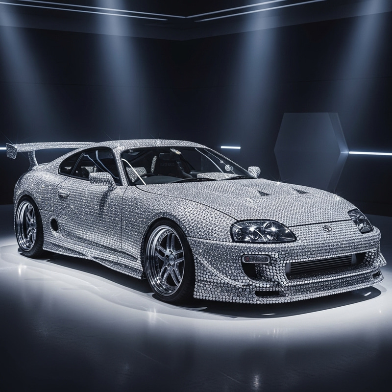 Toyota Supra MK4 Super Personalized with Diamonds