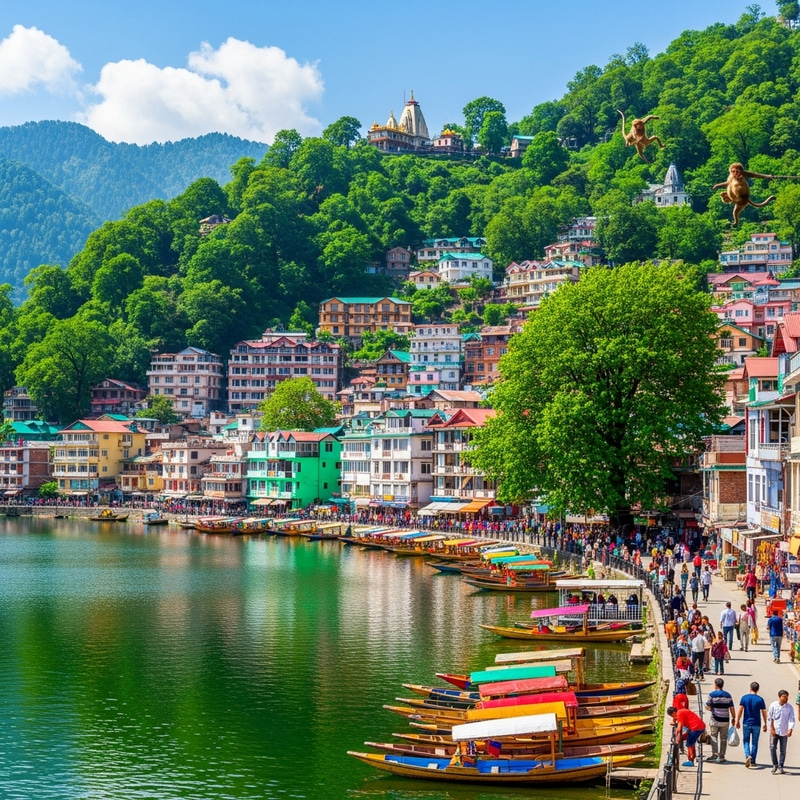 Discover Nanital's Enchanting Beauty | Naini Lake, Naina Devi Temple Discover Nanital's Enchanting Beauty | Naini Lake, Naina Devi Temple